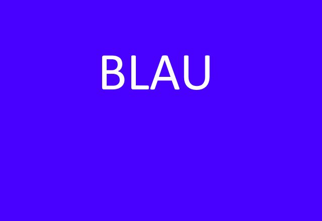 Blaue Manschettenknöpfe