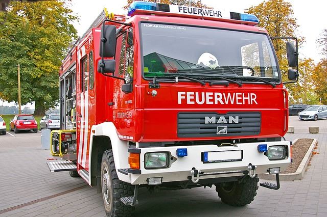 Manschettenknöpfe mit Feuerwehr