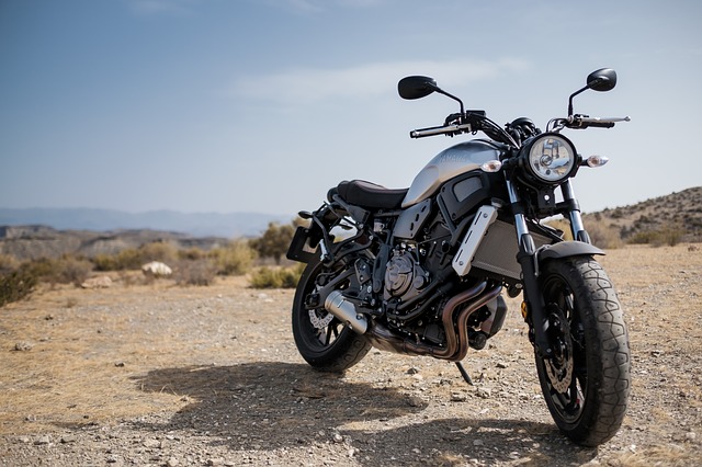 Manschettenknöpfe mit Motorrad